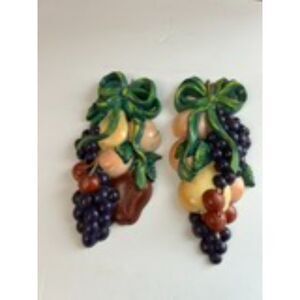 Vintage Fruit Wall Decor 2 pcs